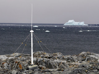 HFR antenna in Antarctica