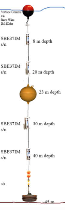 Schematic of the ice detection buoy